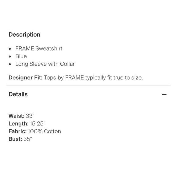 Frame Authentic Womens Navy Blue White Polo Long Sleeve Sweater Top Xs - Picture 8 of 9